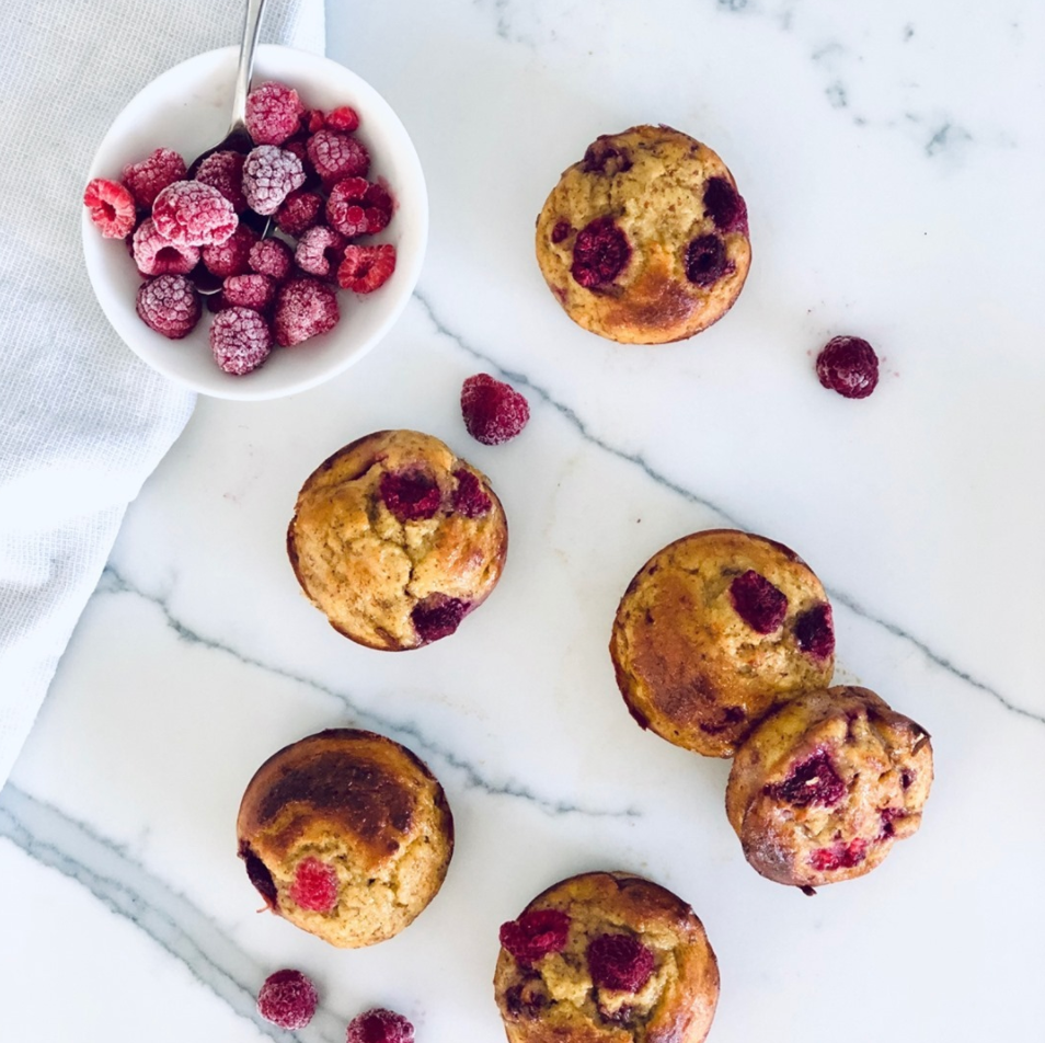 Raspberry Muffins — Jackie Bowker's Global Feel Better Institute Shop