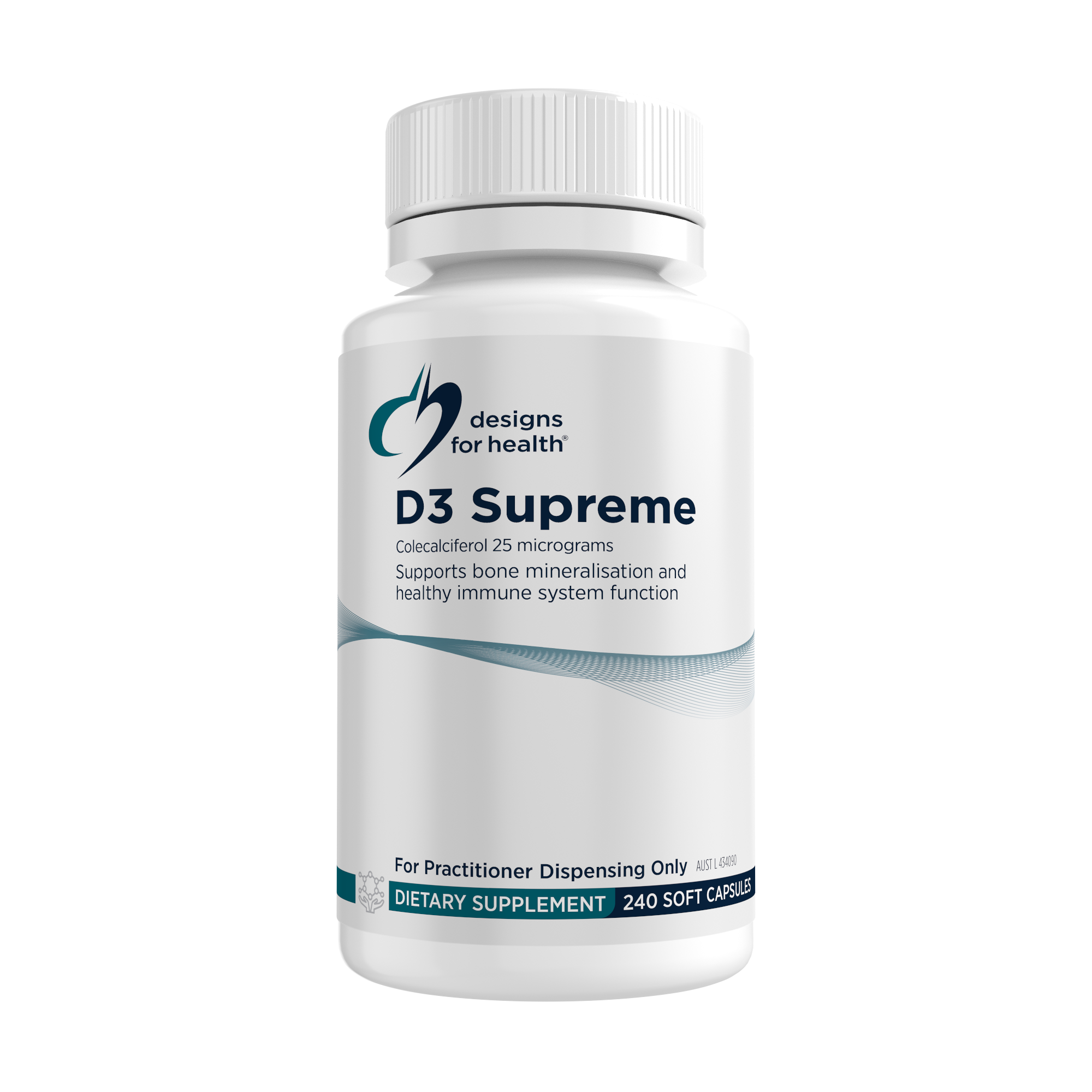 Designs for Health Vitamin D D3 Supreme 240 Caps