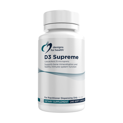 Designs for Health Vitamin D D3 Supreme 240 Caps
