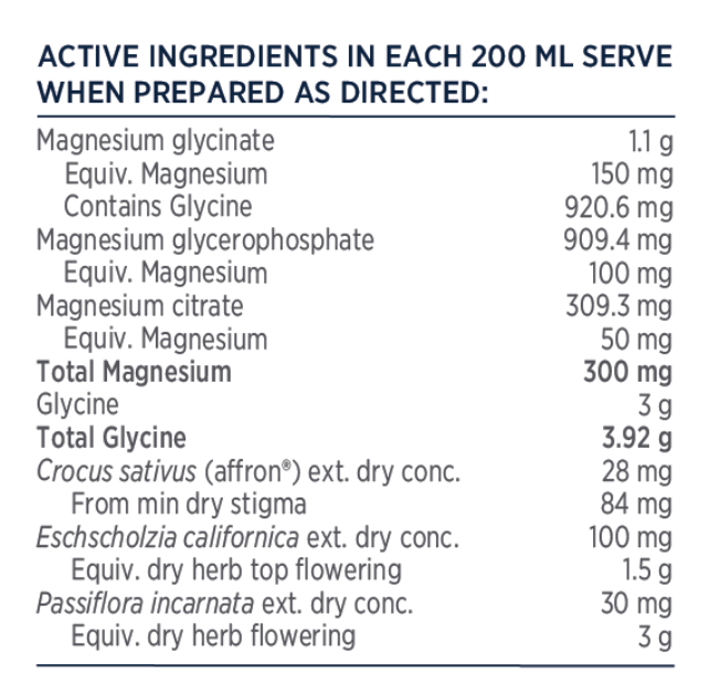 Tri-Mag Restful Night Large Lemon Lemonade 315g